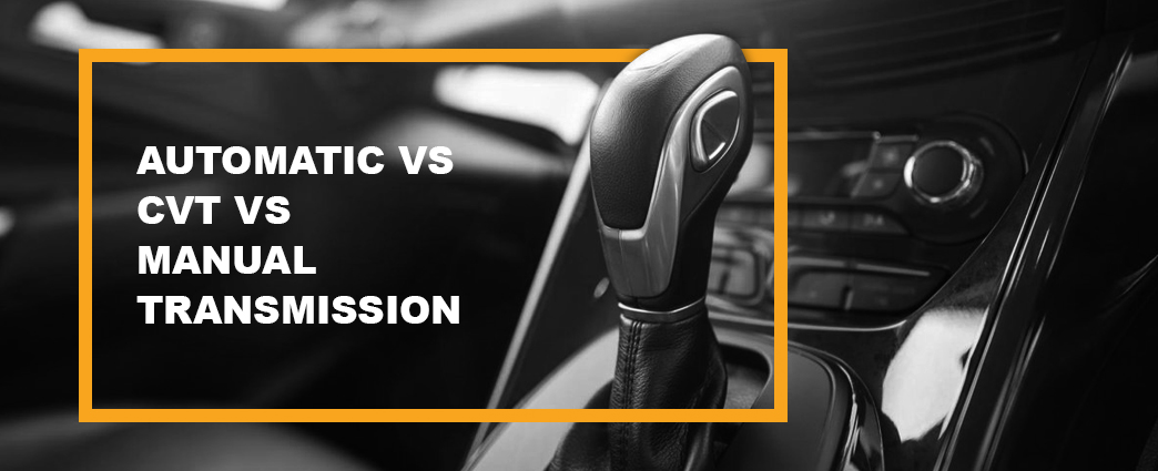 automatic vs cvt vs manual transmission