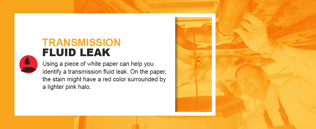 transmission fluid leak